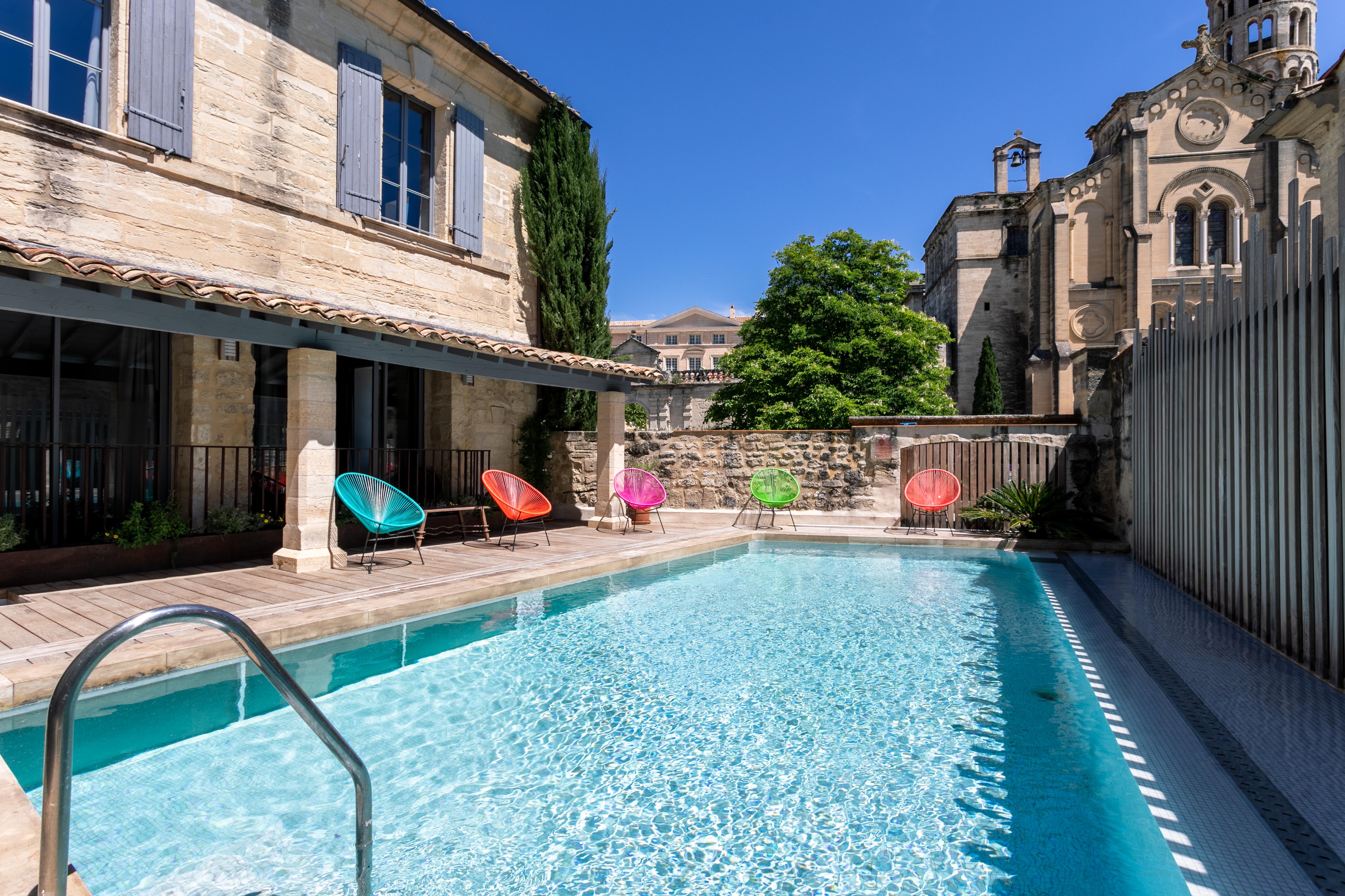 Boutique Hôtel Entraigues Uzès Exterior foto
