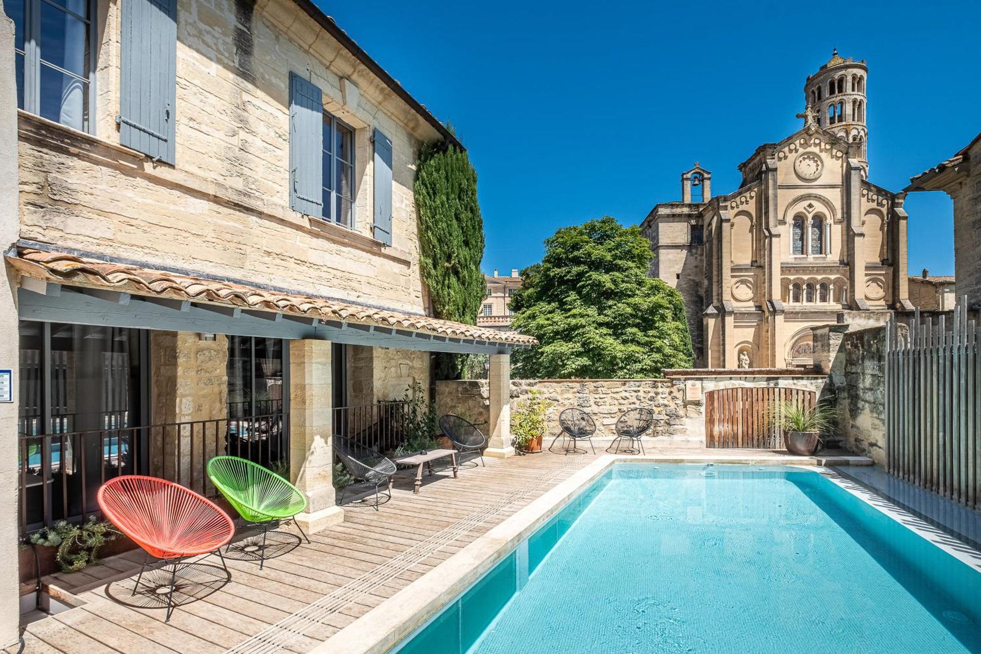 Boutique Hôtel Entraigues Uzès Exterior foto